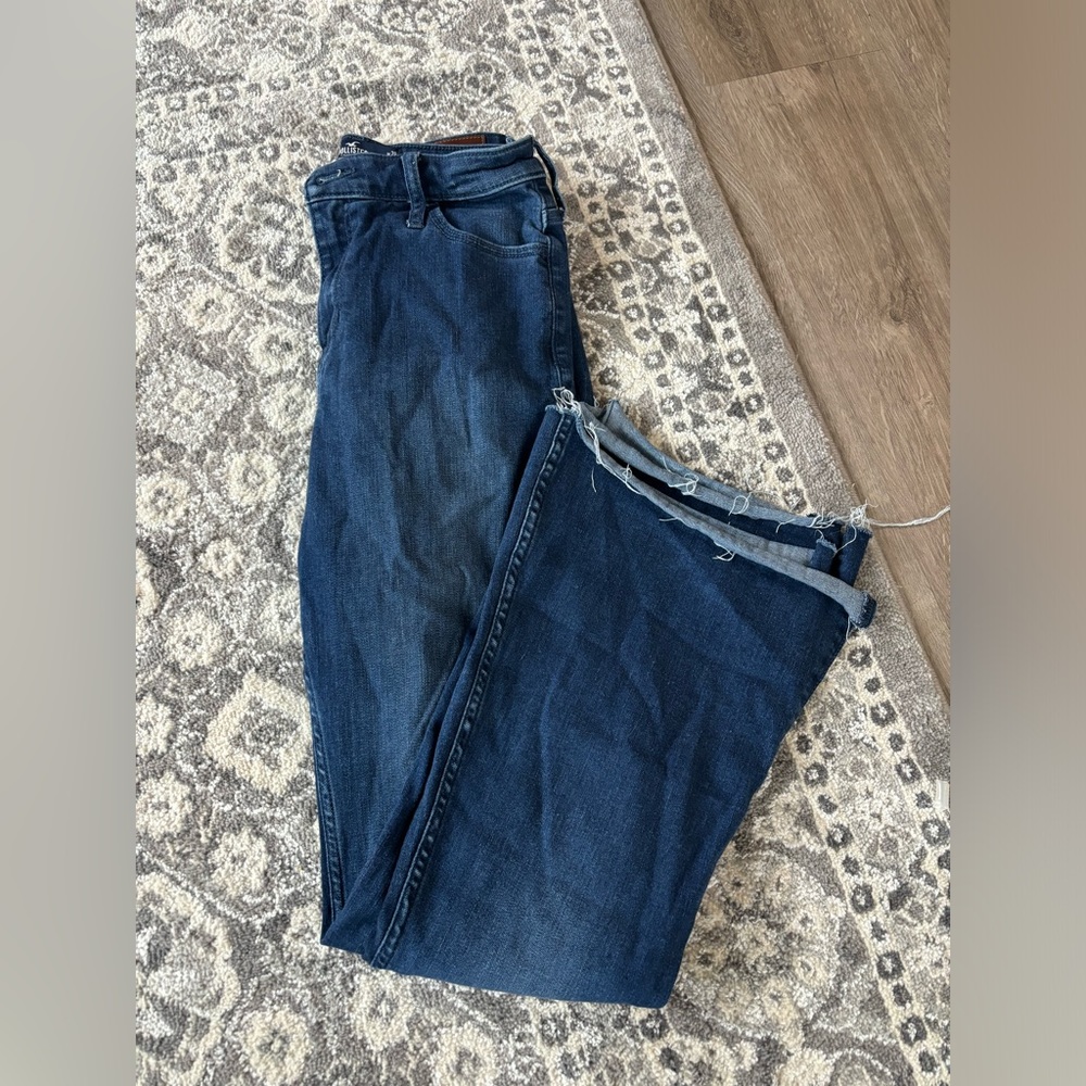 Hollister bell bottom jeans
